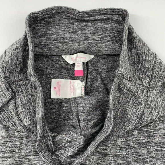 No Boundaries Women's High Rise Ankle Leggings Super Soft Marled Gray sz M NWT - Picture 3 of 4